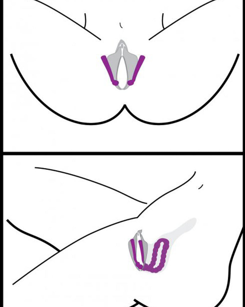 Oral Enhancing Hands Free Labia Spreader