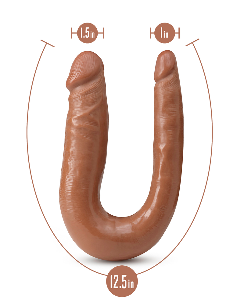 Dr. Skin Mini Double Dong - Mocha