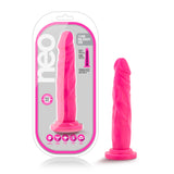 "Neo - 7.5 Inch Dual Density Cock - Neon Pink BL-29110"