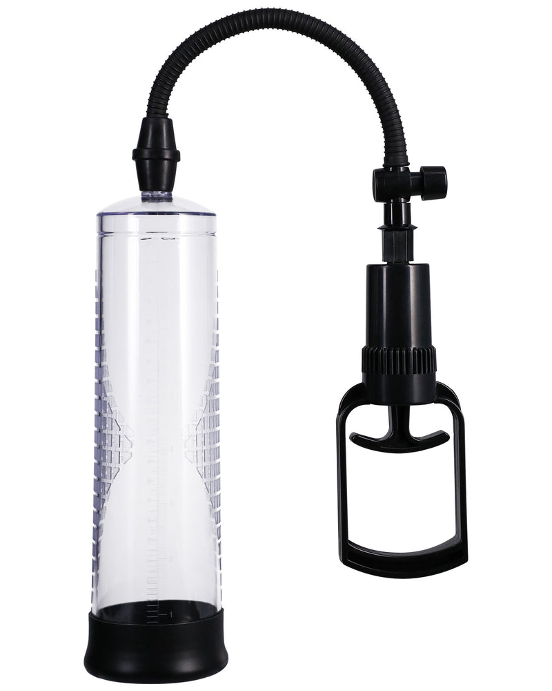 Rock Solid - Beginner Penis Pump - Black/clear