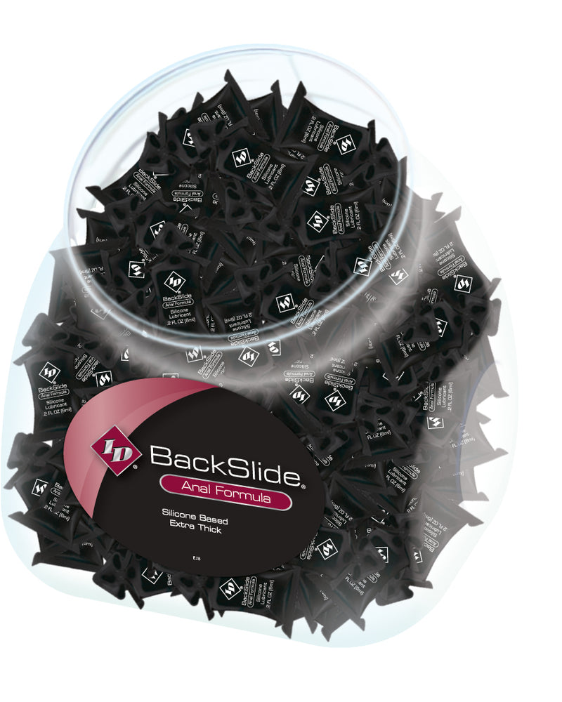 "ID Backslide Silicone Lubricant - 144 Count Jar - 6ml Pillows ID-BCP-J0D"