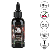 Fuck Sauce Flavored Water-Based Personal Lubricant - Cherry - 2 Fl. Oz.