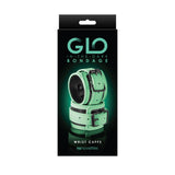 "Glo Bondage - Wrist Cuff - Green NSN-0497-38"