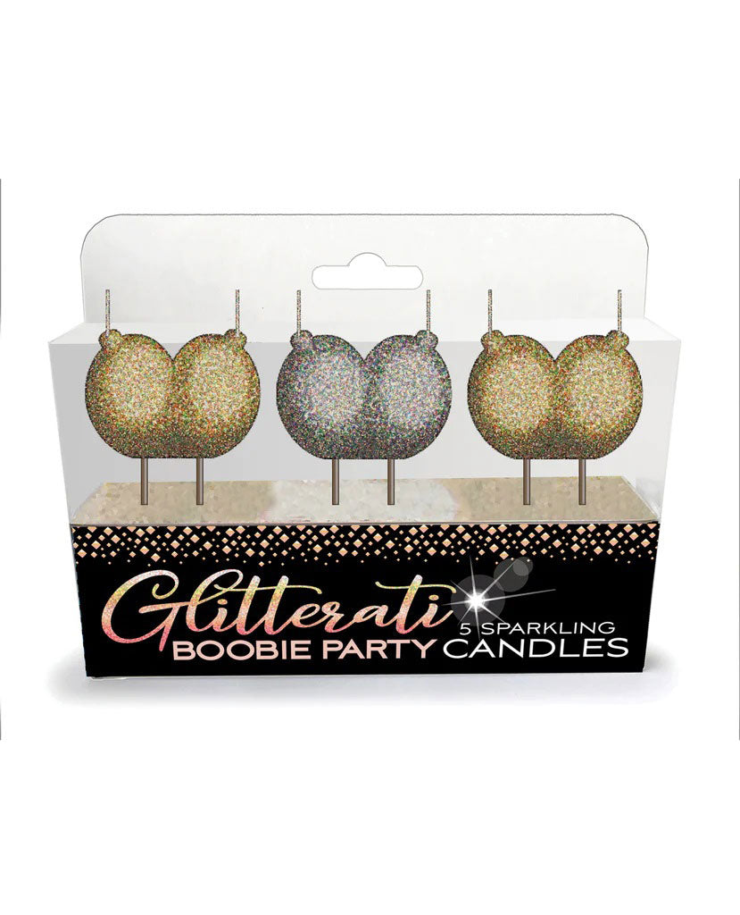 "Glitterati Boobie Candle Set LG-CP1075"