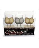 "Glitterati Boobie Candle Set LG-CP1075"