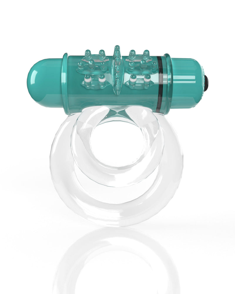 Screaming O 4t - Double O 6 Super Powered Vibrating Double Ring - Kiwi