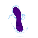 Sabela - Violet - Intense Mini G-Spot Vibe With Thumping Pad