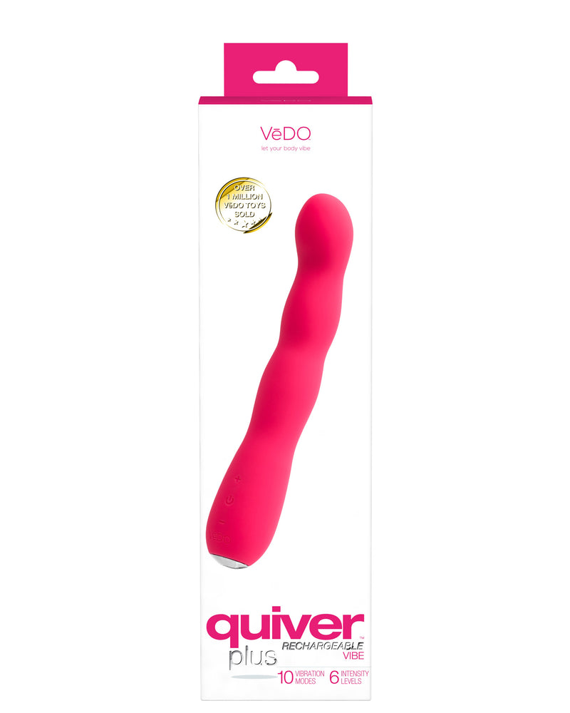 Quiver Plus Rechargeable Vibe - Pink