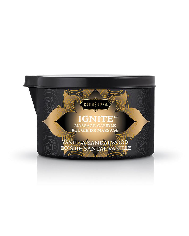Ignite Vanilla Sandalwood Massage Candle - 6 Oz.