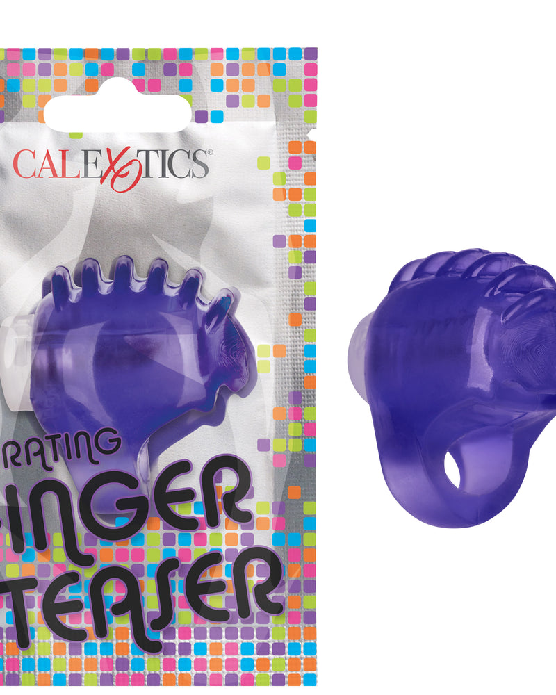"Foil Pack Vibrating Finger Teaser - Purple SE8000751"