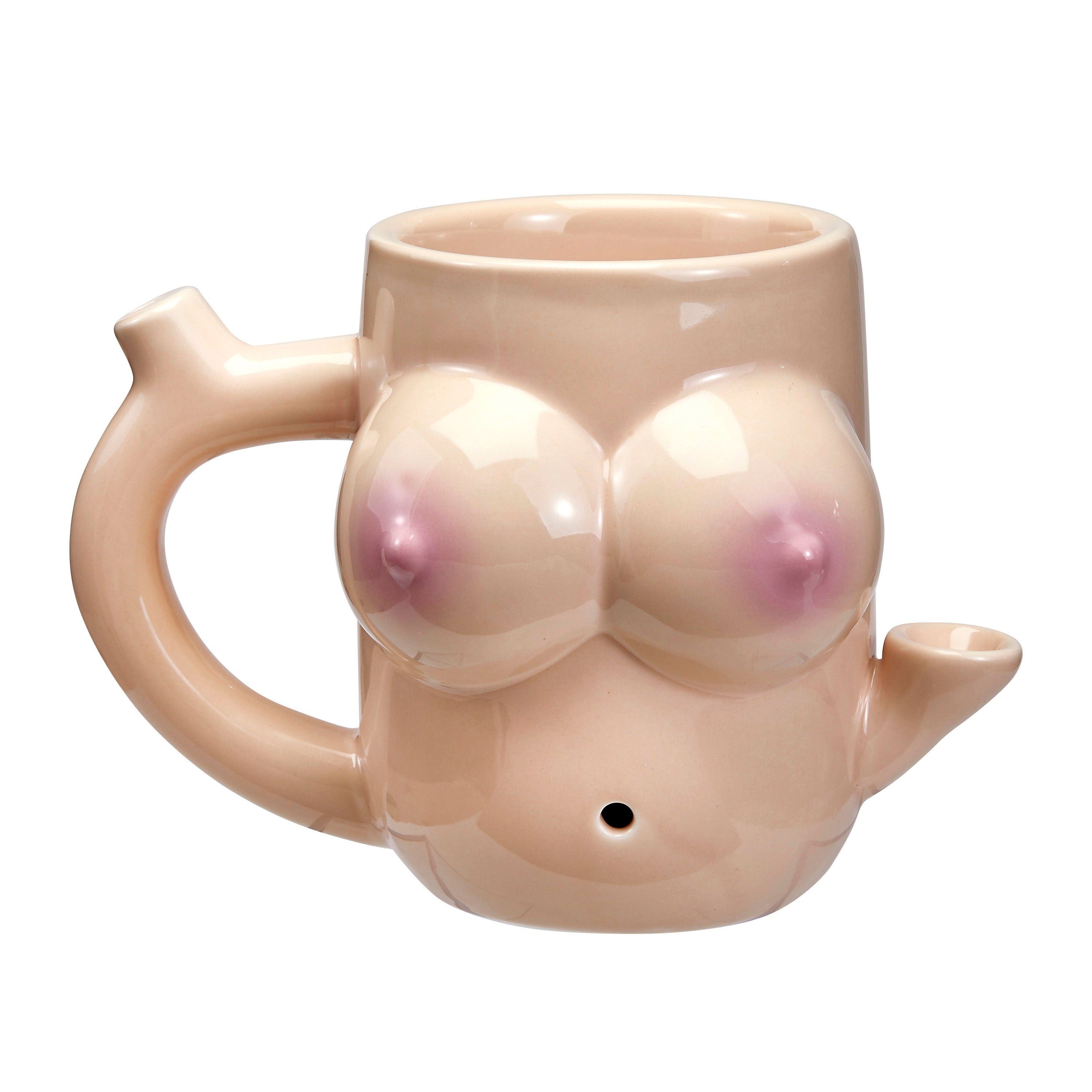 "Boob Mug - Novelty Pipe FC-82440"