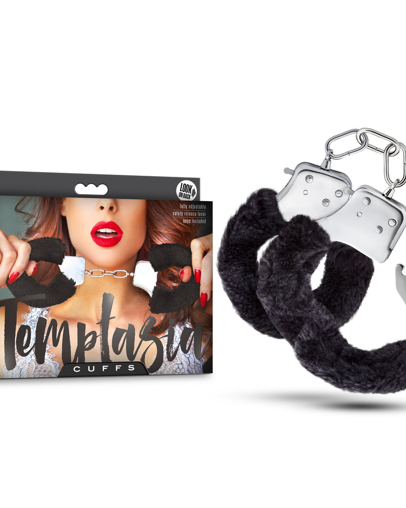 "Temptasia Cuffs - Black BL-55415"