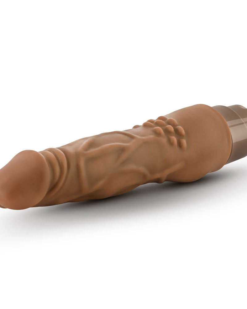 Dr. Skin - Cock Vibe 4 - 8 Inch Vibrating Cock - Mocha
