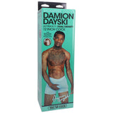 Signature Cocks - Damion Dayski - 12 Inch Ultraskyn Cock With Removable Vac-U-Lock Suction Cup - Chocolate