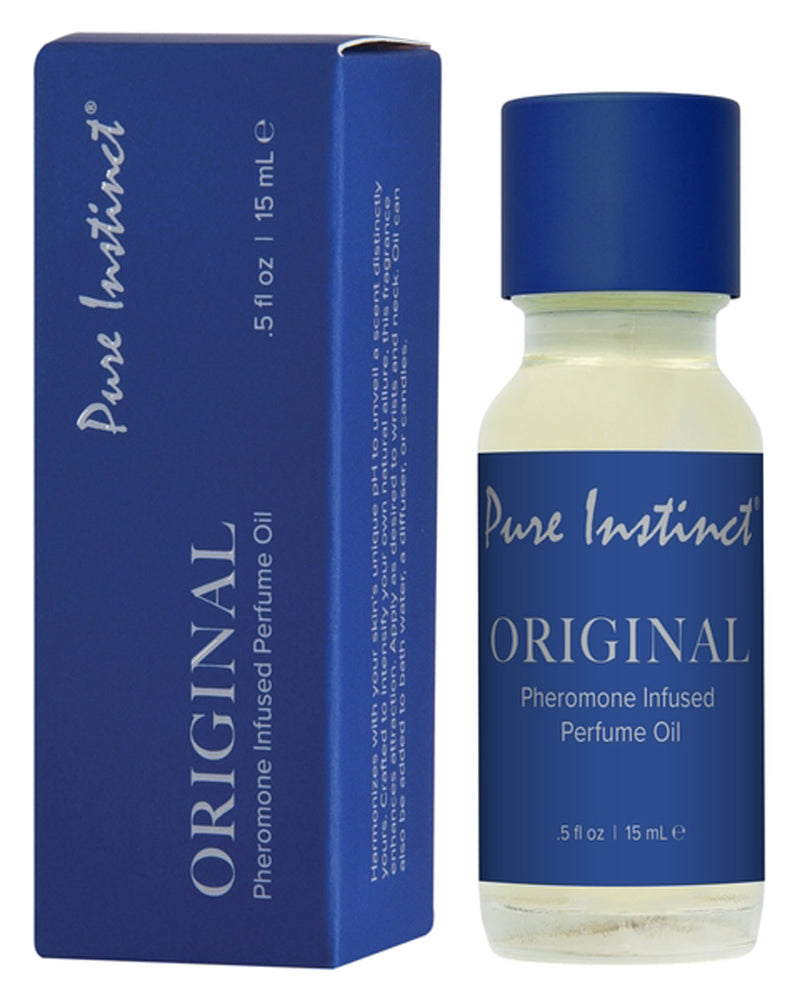 Pure Instinct Pheromone Perfume Oil Original Dropper 15ml .5fl Oz