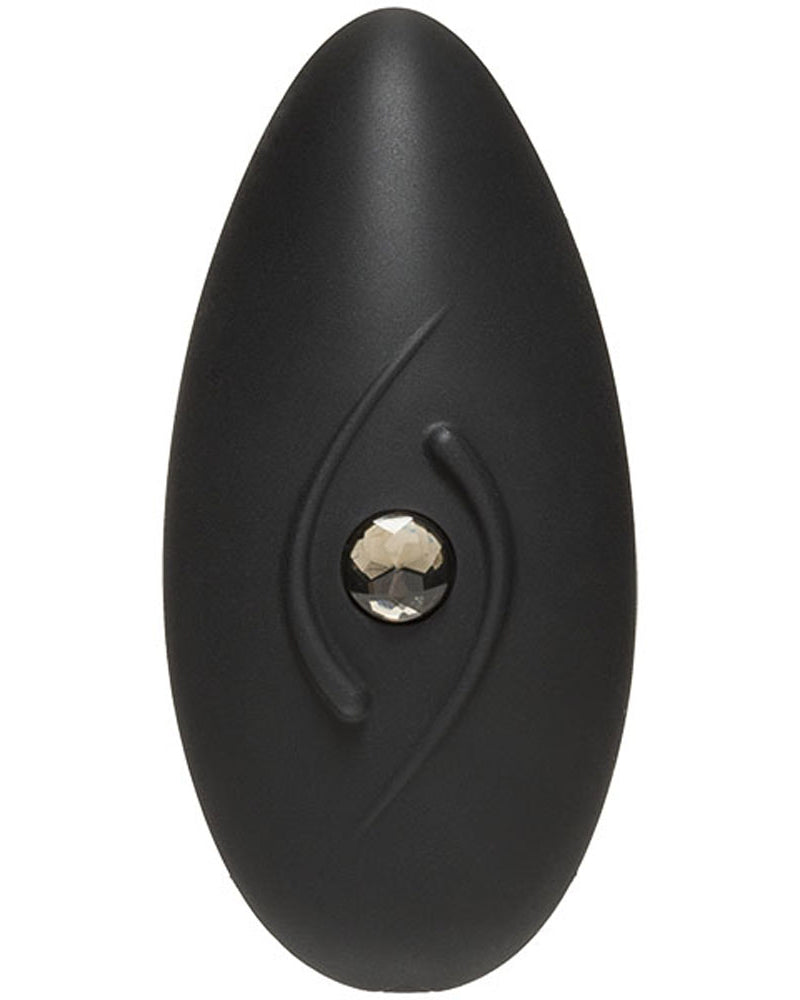 "Body Bling - Clit Caress Mini-Vibe in Second Skin Silicone - Silver DJ7018-03-BX"