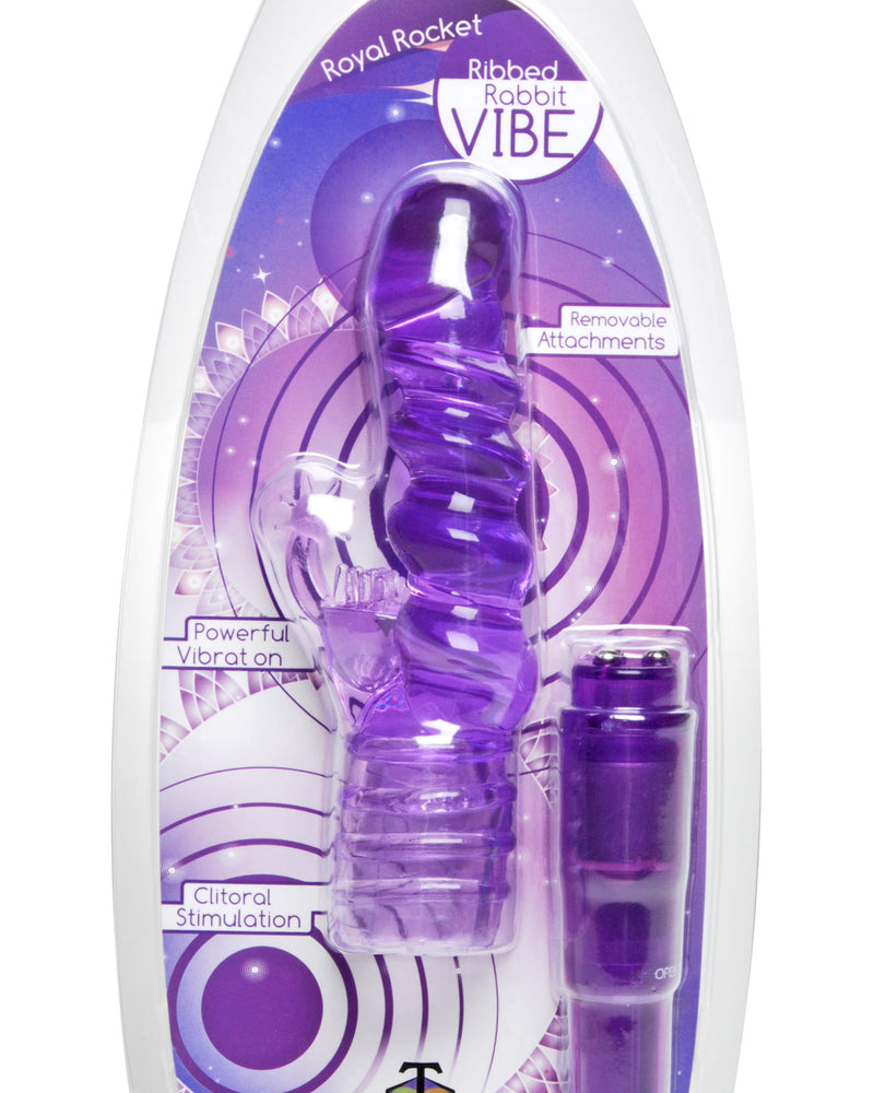 Royal Rocket Ribbed Rabbit Vive - Purple