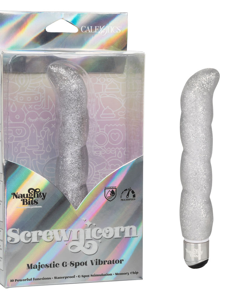"Naughty Bits Screwnicorn Majestic G-Spot Vibrator SE4410173"