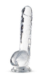 Naturally Yours - 8 Inch Crystalline Dildo - Diamond