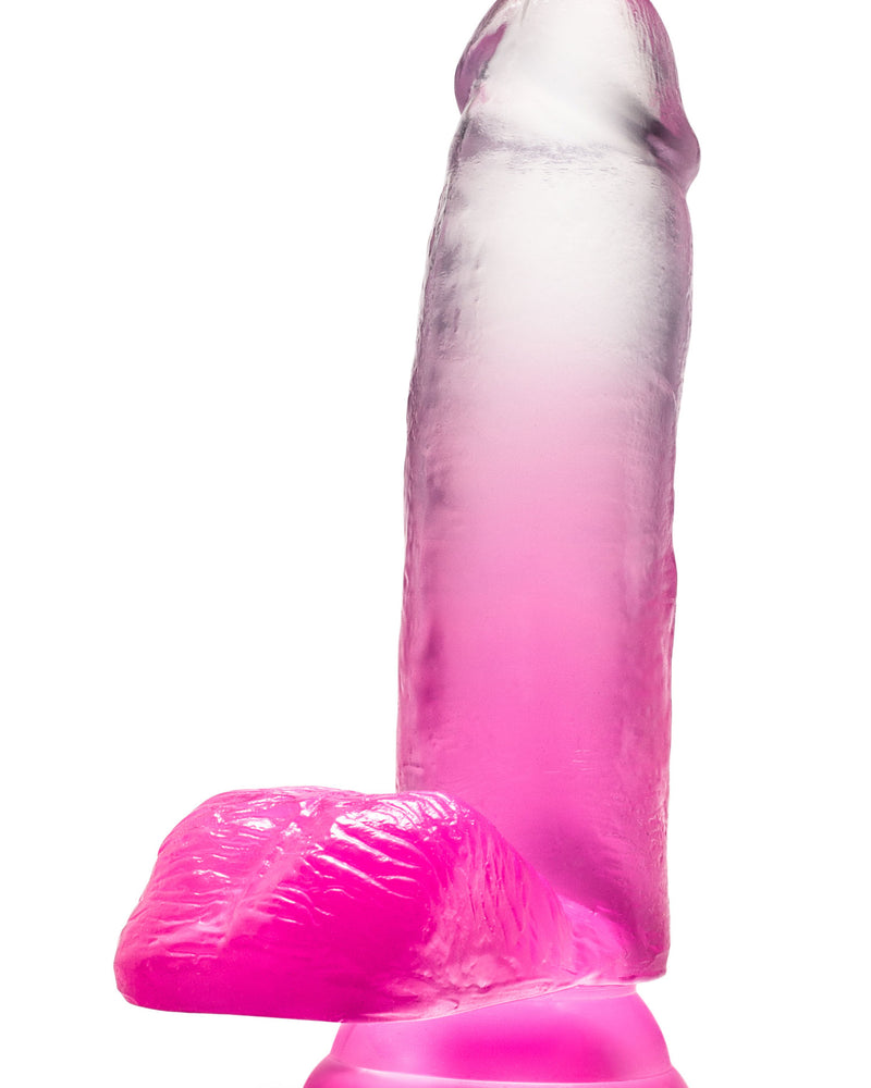B Yours - Sugar Magnolia - 7 Inch Dildo - Fuchsia