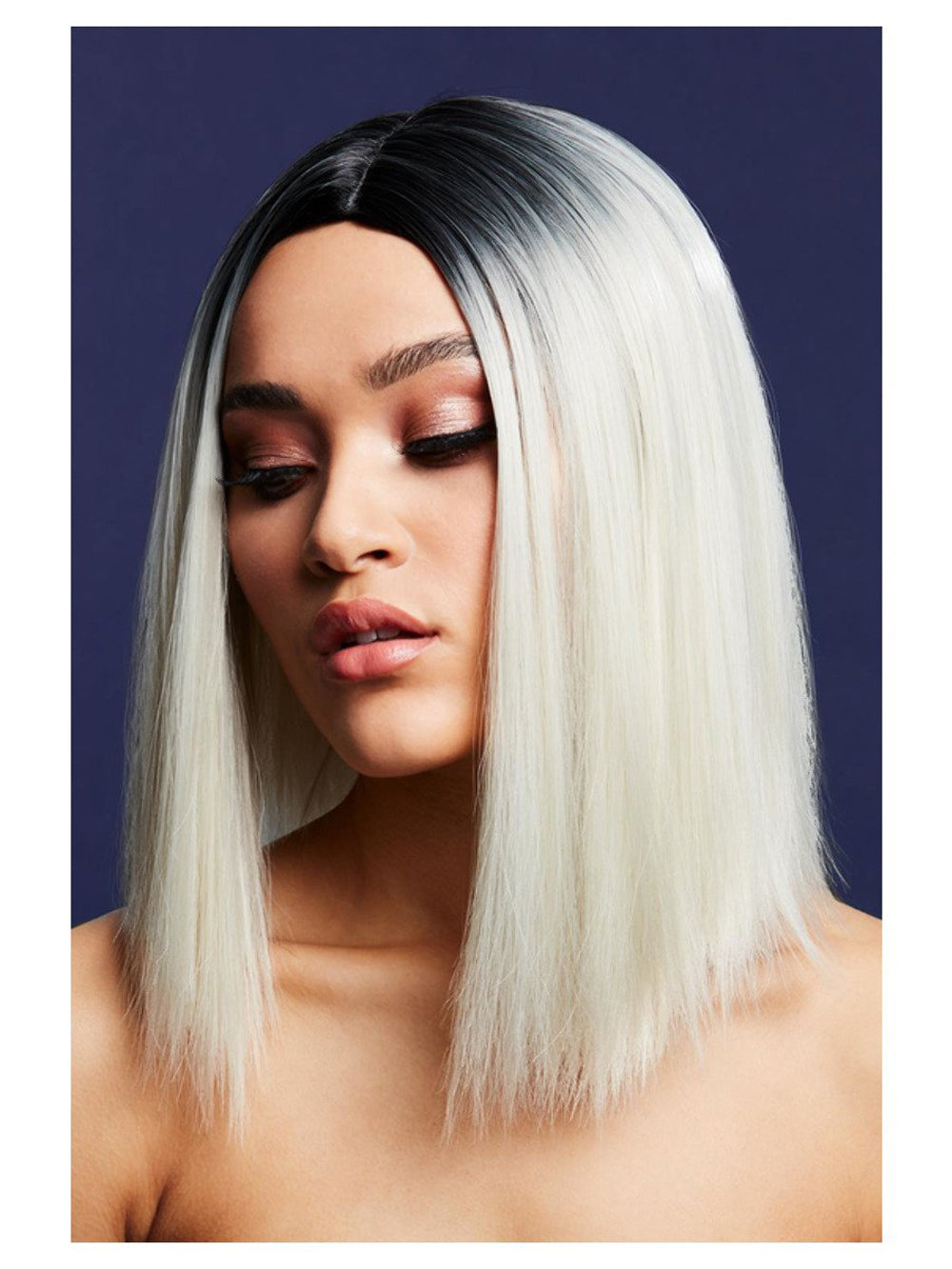 "Fever Kylie Wig - Two Toned Blend - Ice Blonde FV-72064"