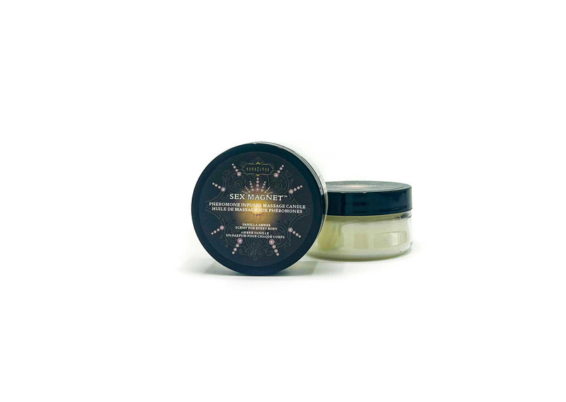 Sex Magnet Pheromone Massage Candle - Vanilla Amber 1.7 Oz KS12063