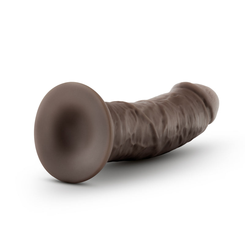 "Au Naturel - 8 Inch Dildo With Suction Cup - Chocolate BL-55806"