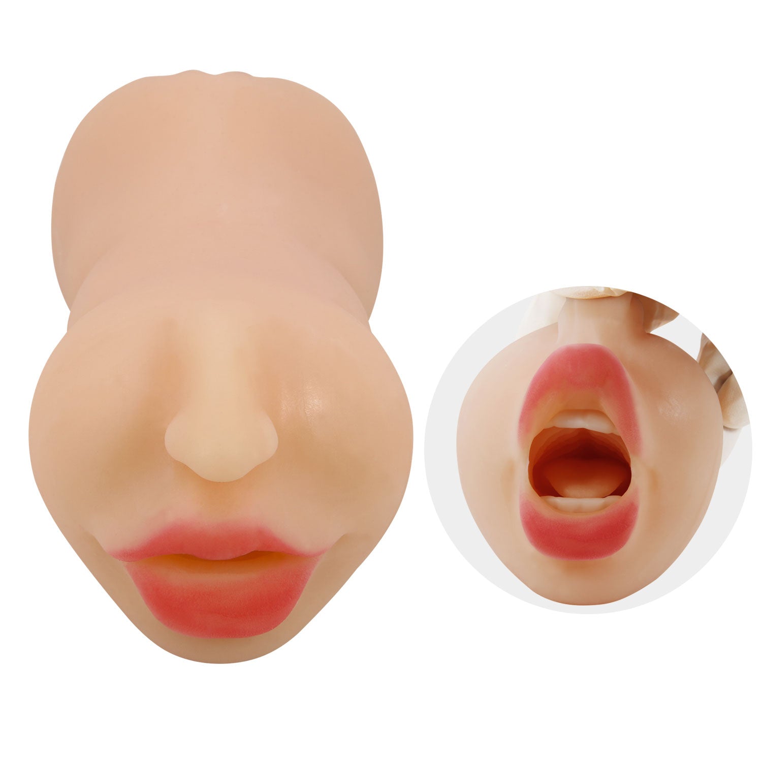 "Zoey Mouth Masturbator Sleeve - Light BM-009241N"