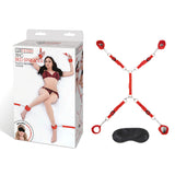 "7 Pc Bed Spreader - Red EL-LF1328-RED"