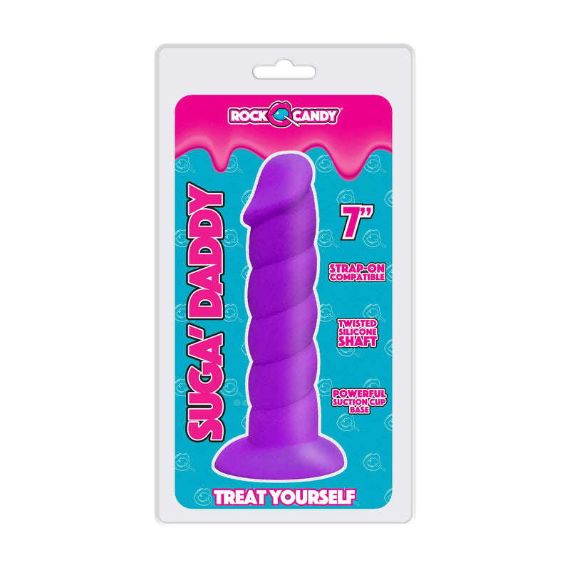 "Suga-Daddy 7 Inch Dong - Purple RC-SDAD7-101-PU"