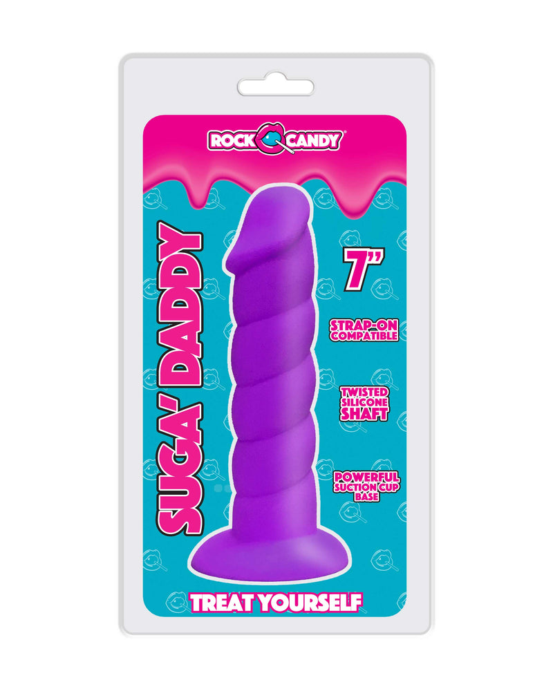 "Suga-Daddy 7 Inch Dong - Purple RC-SDAD7-101-PU"