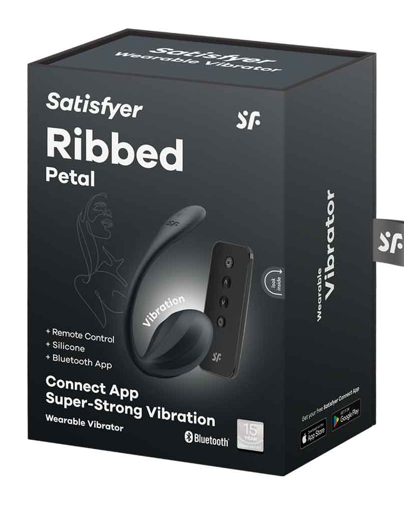 "Ribbed Petal Connect App - Black SAT-4002767"