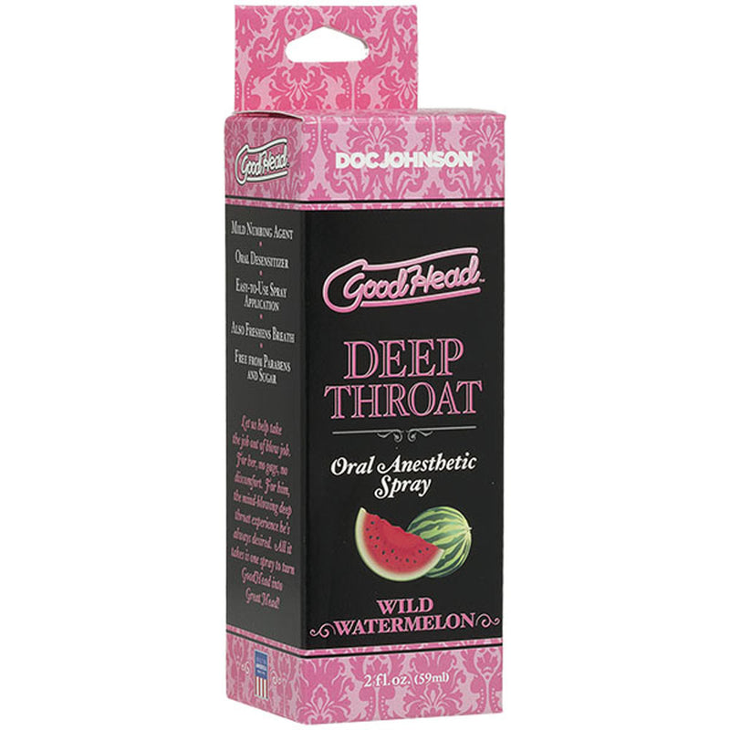 "Goodhead - Deep Throat Spray - Wild Watermelon DJ1360-38-BX"