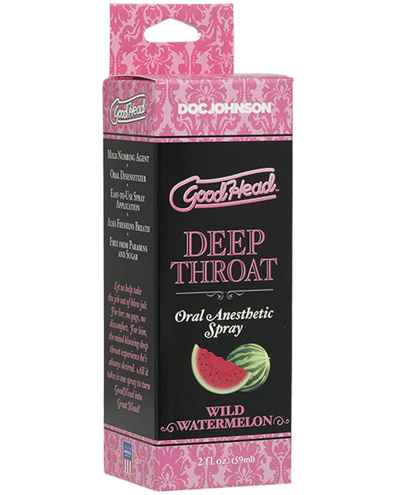"Goodhead - Deep Throat Spray - Wild Watermelon DJ1360-38-BX"