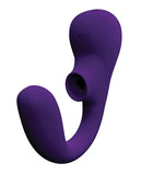 "Suki Plus Rechargeable Dual Sonic Vibe - Deep Purple VI-F1413"