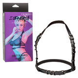 Euphoria Collection Halter Buckle Harness - Black