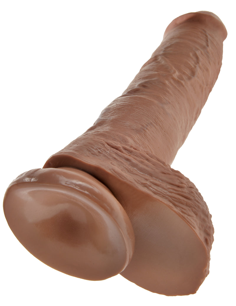 "King Cock 10 Inch Cock With Balls - Tan PD5509-22"