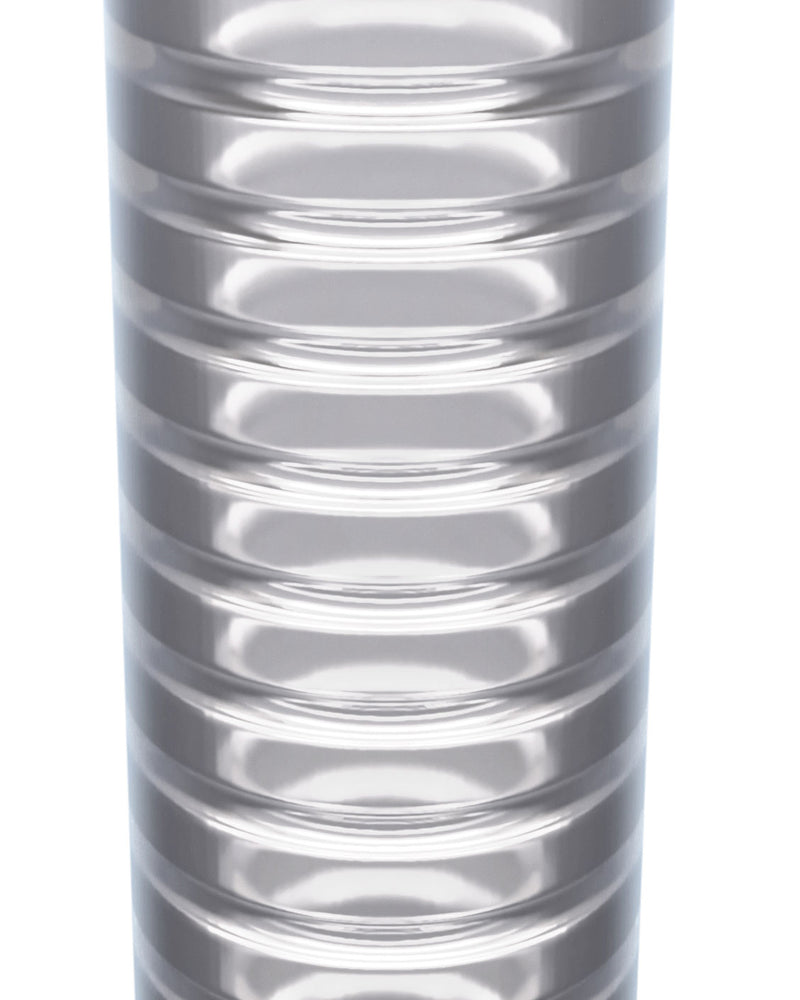 Rize - Ribz - Glow in the Dark Self - Lubricating Stroker - Clear