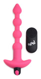 "Bang - Vibrating Silicone Anal Beads and Remote Control - Pink BNG-AG614-PNK"