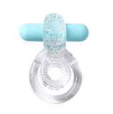 Jayden Vibrating Erection Enhancer Ring - Clear