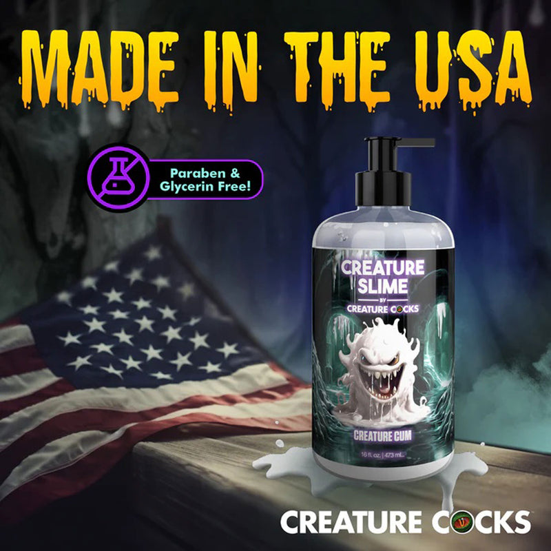 "16oz Creature Slime Creature Cum Unscented Jizz - Lubricant - Clear CC-AH456-16OZ"