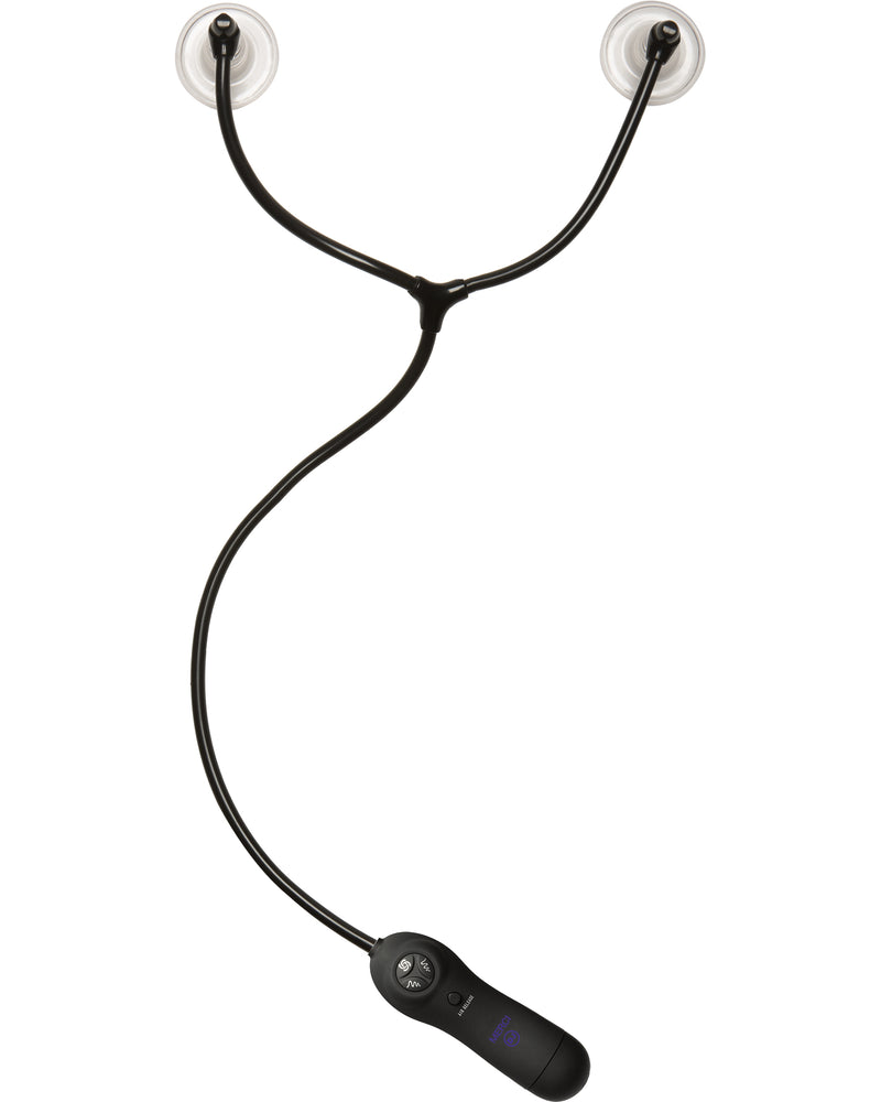 Merci - Swell - Auto Vibrating Nipple Sucker Cups - Black