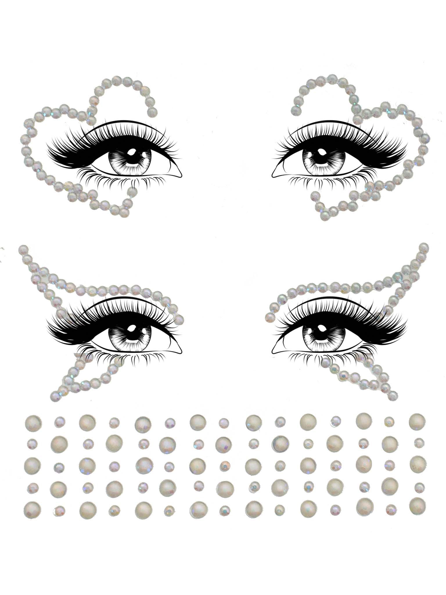 "Ayla Adhesive Glow in the Dark LA-EYE046"