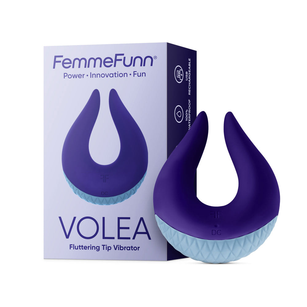 "Volea - Dark Purple / Light Blue Base FF-1036-2D"