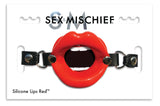 "Sex and Mischief Silicone Lips - Red SS099-43"