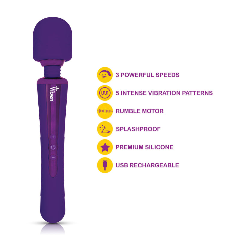 "Obsession - Intense Wand Massager - Violet VB-66100"