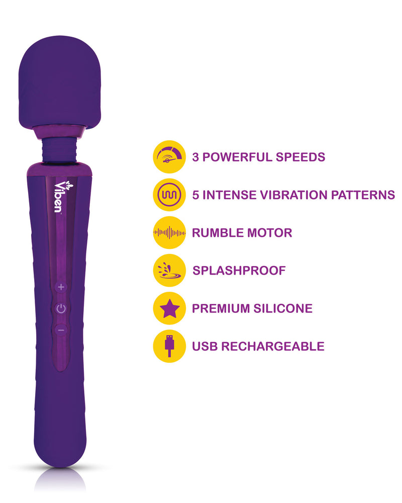 "Obsession - Intense Wand Massager - Violet VB-66100"