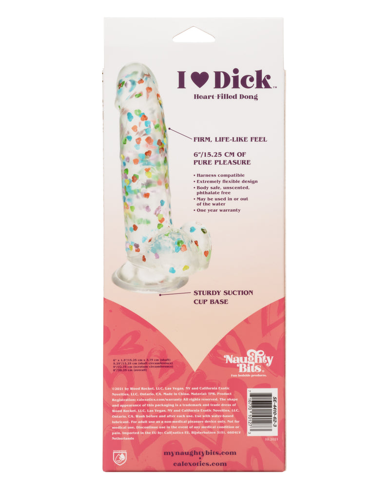 "Naughty Bits I Love Dick Heart-Filled Dong SE4410623"