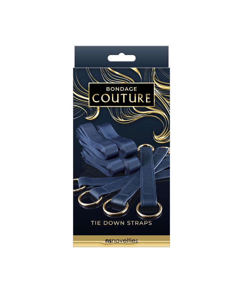 "Bondage Couture - Tie Down Straps - Blue NSN-1307-17"