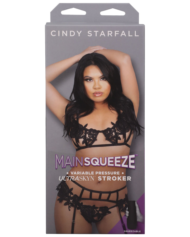 "Main Squeeze - Cindy Starfall - Ultraskyn Stroker Pussy - Vanilla DJ5200-38-BX"